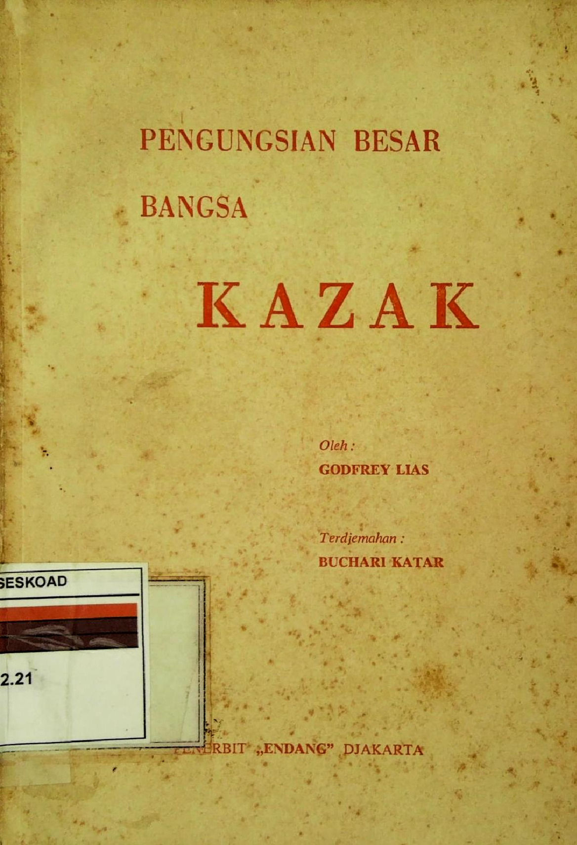 Pengungsian Besar Bangsa Kazak